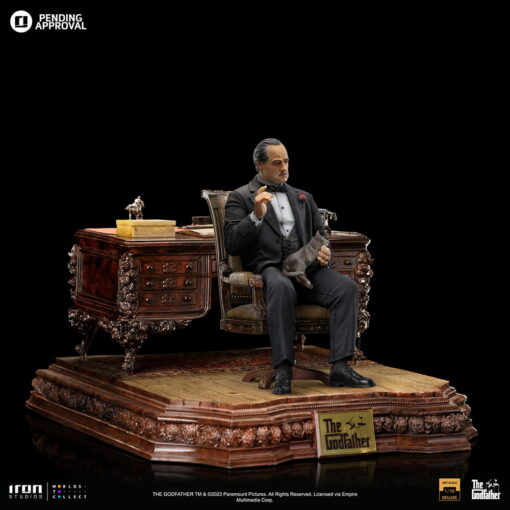 DON VITO CORLEONE THE GODFATHER DELUXE 1/10 SCALE - Image 9