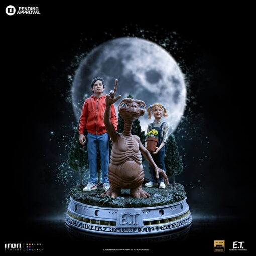 Statue E.T., Elliot and Gertie Deluxe - E.T. - Art Scale 1/10 - Iron Studios