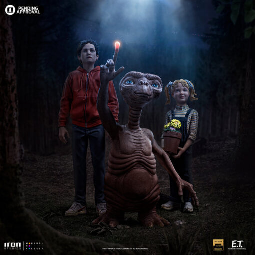 Statue E.T., Elliot and Gertie Deluxe - E.T. - Art Scale 1/10 - Iron Studios - Image 12