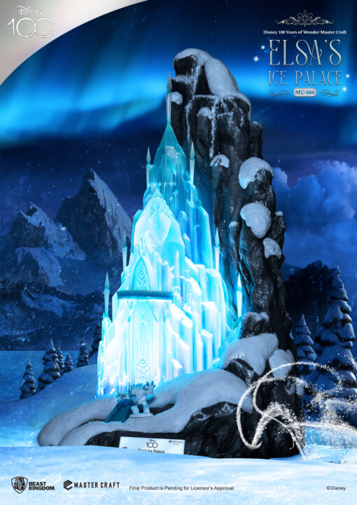 MC-064 Disney 100 Years of Wonder Master Craft Elsa's Ice Palace - Image 5