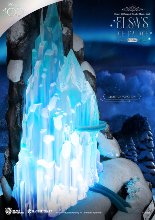 MC-064 Disney 100 Years of Wonder Master Craft Elsa's Ice Palace - Image 8