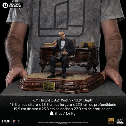 DON VITO CORLEONE THE GODFATHER DELUXE 1/10 SCALE - Image 11