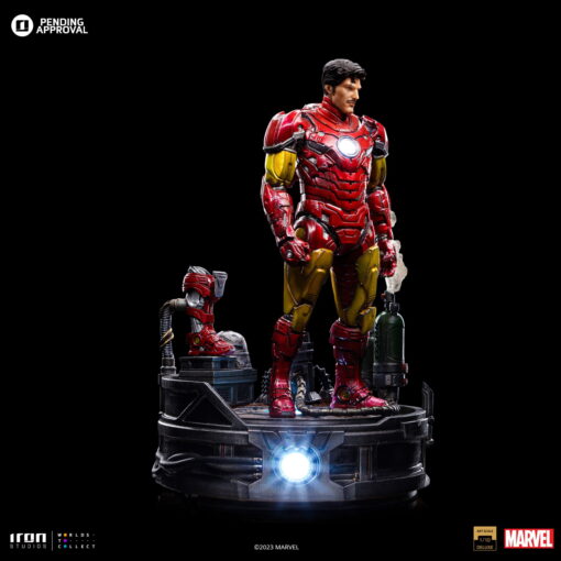 Statue Iron Man Unleashed Deluxe - Marvel Comics - Art Scale 1/10 - Iron Studios - Image 4