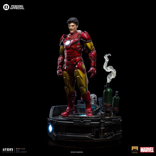Statue Iron Man Unleashed Deluxe - Marvel Comics - Art Scale 1/10 - Iron Studios - Image 6