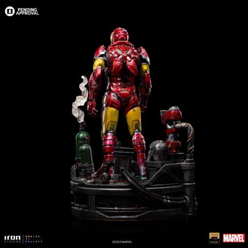 Statue Iron Man Unleashed Deluxe - Marvel Comics - Art Scale 1/10 - Iron Studios - Image 7