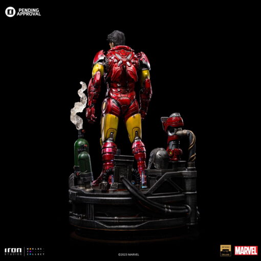 Statue Iron Man Unleashed Deluxe - Marvel Comics - Art Scale 1/10 - Iron Studios - Image 8