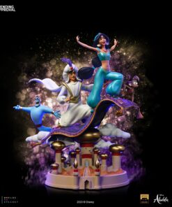 Statue Aladdin and Jasmine Deluxe - Disney 100TH - Aladdin - Art Scale 1/10 - Iron Studios