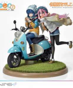 PRISMA WING Laid-Back Camp Nadeshiko Kagamihara & Rin Shima 1/7 Scale Pre-Painted Figure  - Image 5