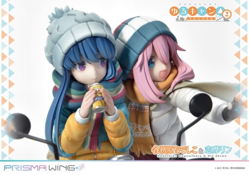 PRISMA WING Laid-Back Camp Nadeshiko Kagamihara & Rin Shima 1/7 Scale Pre-Painted Figure  - Image 10