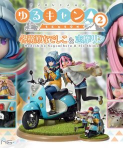PRISMA WING Laid-Back Camp Nadeshiko Kagamihara & Rin Shima 1/7 Scale Pre-Painted Figure  - Image 8