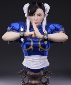 Chun-Li 1/1 Life-Size Bust By PCS (Silicone Head & Arm)