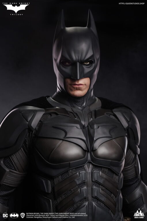 Queen Studios - Christian Bale 1/1 Bust + TDK Batman 1/1 Statue + Batman Armory (with interchangeable head sculpts) Ultimate Edition - Image 28