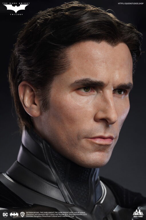Queen Studios - Christian Bale 1/1 Bust + TDK Batman 1/1 Statue + Batman Armory (with interchangeable head sculpts) Ultimate Edition - Image 36