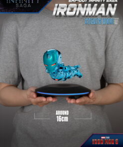 Alternative view of Beast Kingdom - Infinity Saga Iron Man Stealth Mode - Egg Attack Floating