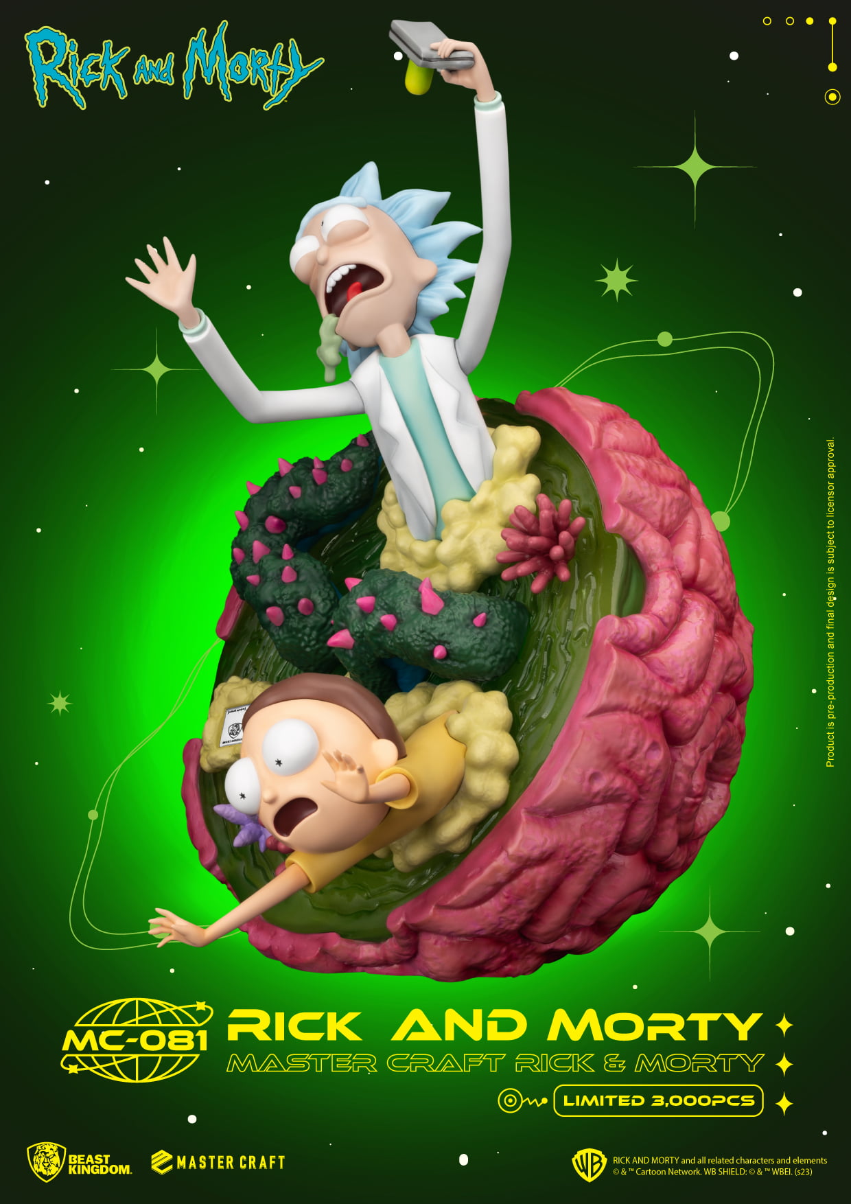 Rick and Morty Master Craft Rick & Morty - Beast Kingdom - Image 4