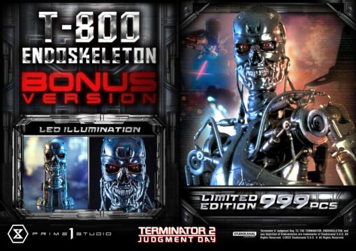 Terminator 2: Judgment Day  T-800 Endoskeleton DX Bonus Version By Prime1Studio - Image 3