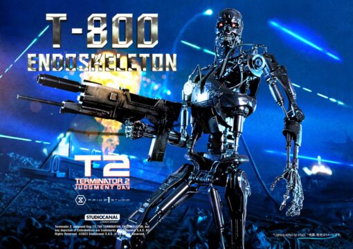 Terminator 2: Judgment Day  T-800 Endoskeleton DX Bonus Version By Prime1Studio - Image 10