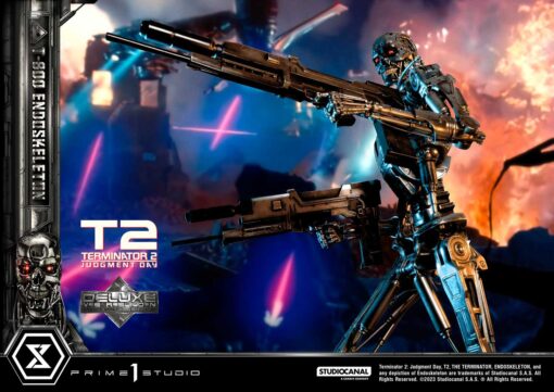 Terminator 2: Judgment Day  T-800 Endoskeleton DX Bonus Version By Prime1Studio - Image 15