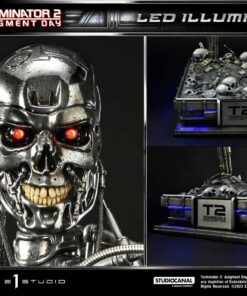 Terminator 2: Judgment Day  T-800 Endoskeleton DX Bonus Version By Prime1Studio - Image 19