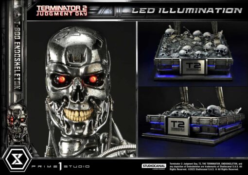 Terminator 2: Judgment Day  T-800 Endoskeleton DX Bonus Version By Prime1Studio - Image 19