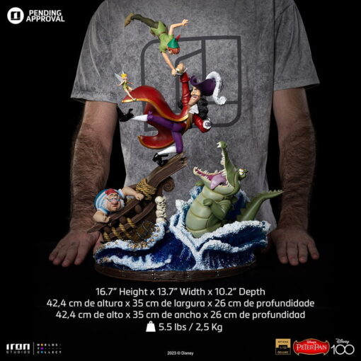 PETER PAN VS HOOK DELUXE Deluxe Art Scale 1/10 - Iron Studio - Image 2