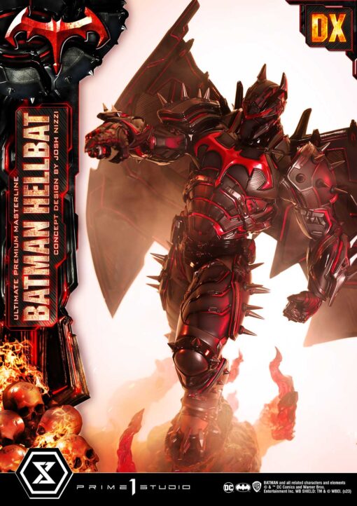 Ultimate Premium Masterline Batman (Comics) Batman Hellbat “Concept Design by Josh Nizzi” Deluxe Bonus Version by Prime1Studio - Image 14