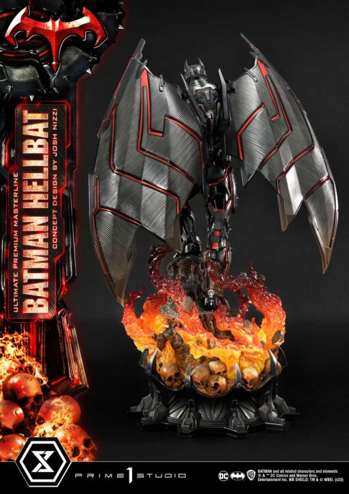 Ultimate Premium Masterline Batman (Comics) Batman Hellbat “Concept Design by Josh Nizzi” Deluxe Bonus Version by Prime1Studio - Image 20