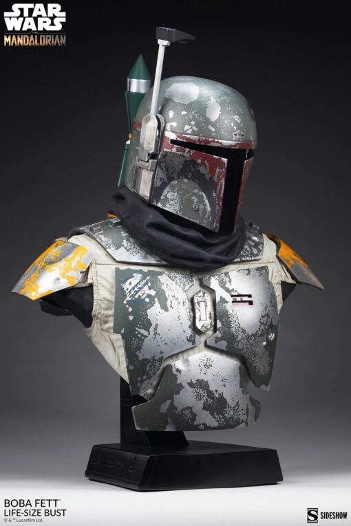 BOBA FETT™ Life-Size Bust by Sideshow Collectibles - Image 2