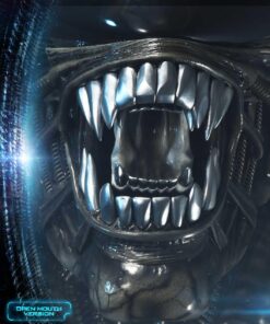 Alien Big Chap Head Trophy - 3D Wall Art Open Mouth Version By Prime1Studio - Image 8