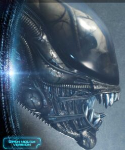 Alien Big Chap Head Trophy - 3D Wall Art Open Mouth Version By Prime1Studio - Image 9