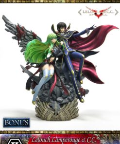 Alternative view of Lelouch Lamperouge & C.C. Bonus Version - Prime1Studio