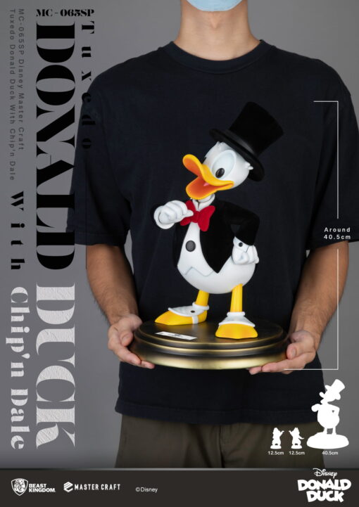 Disney Master Craft Tuxedo Donald Duck (With Chip'n Dale) - Image 2