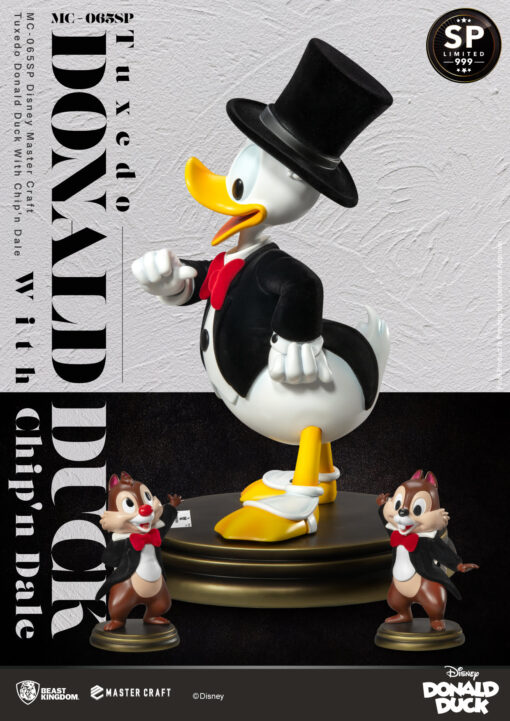 Disney Master Craft Tuxedo Donald Duck (With Chip'n Dale) - Image 7