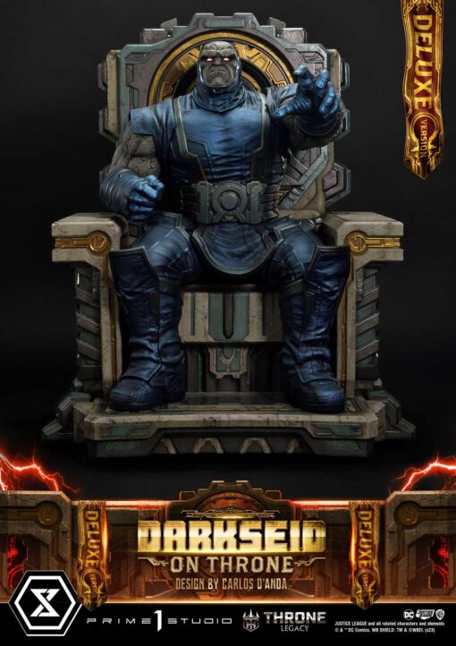 Throne Legacy Justice League (Comics) Darkseid on Throne (Design by Carlos D’Anda) Deluxe Version - Image 9