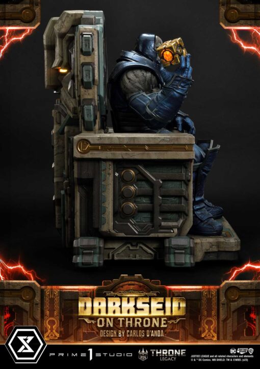 Throne Legacy Justice League (Comics) Darkseid on Throne (Design by Carlos D’Anda) Deluxe Version - Image 12
