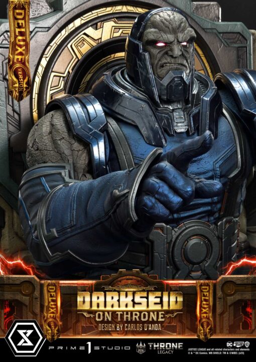 Throne Legacy Justice League (Comics) Darkseid on Throne (Design by Carlos D’Anda) Deluxe Version - Image 21