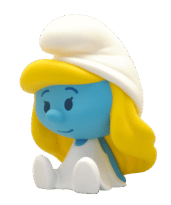 Alternative view of CHIBI SMURFETTE PIGGY BANK - Plastoy