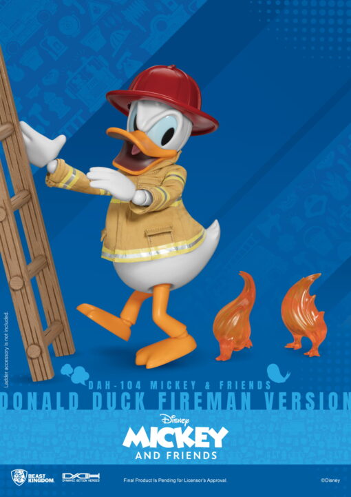 Mickey & Friends - Donald Duck Fireman version - Beast Kingdom - Image 6