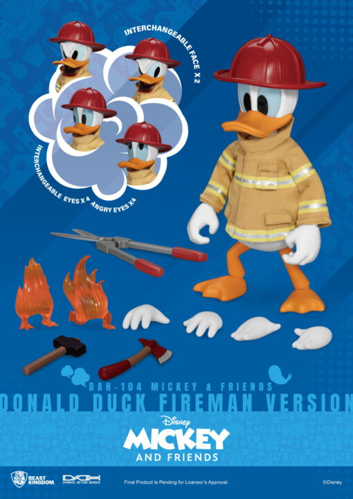 Mickey & Friends - Donald Duck Fireman version - Beast Kingdom - Image 8