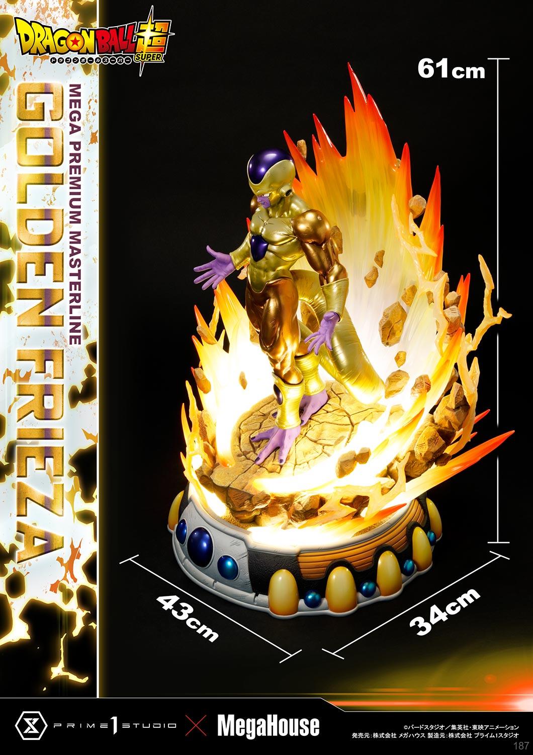 Mega Premium Masterline DRAGON BALL SUPER Golden Frieza - Prime1Studio - Image 9