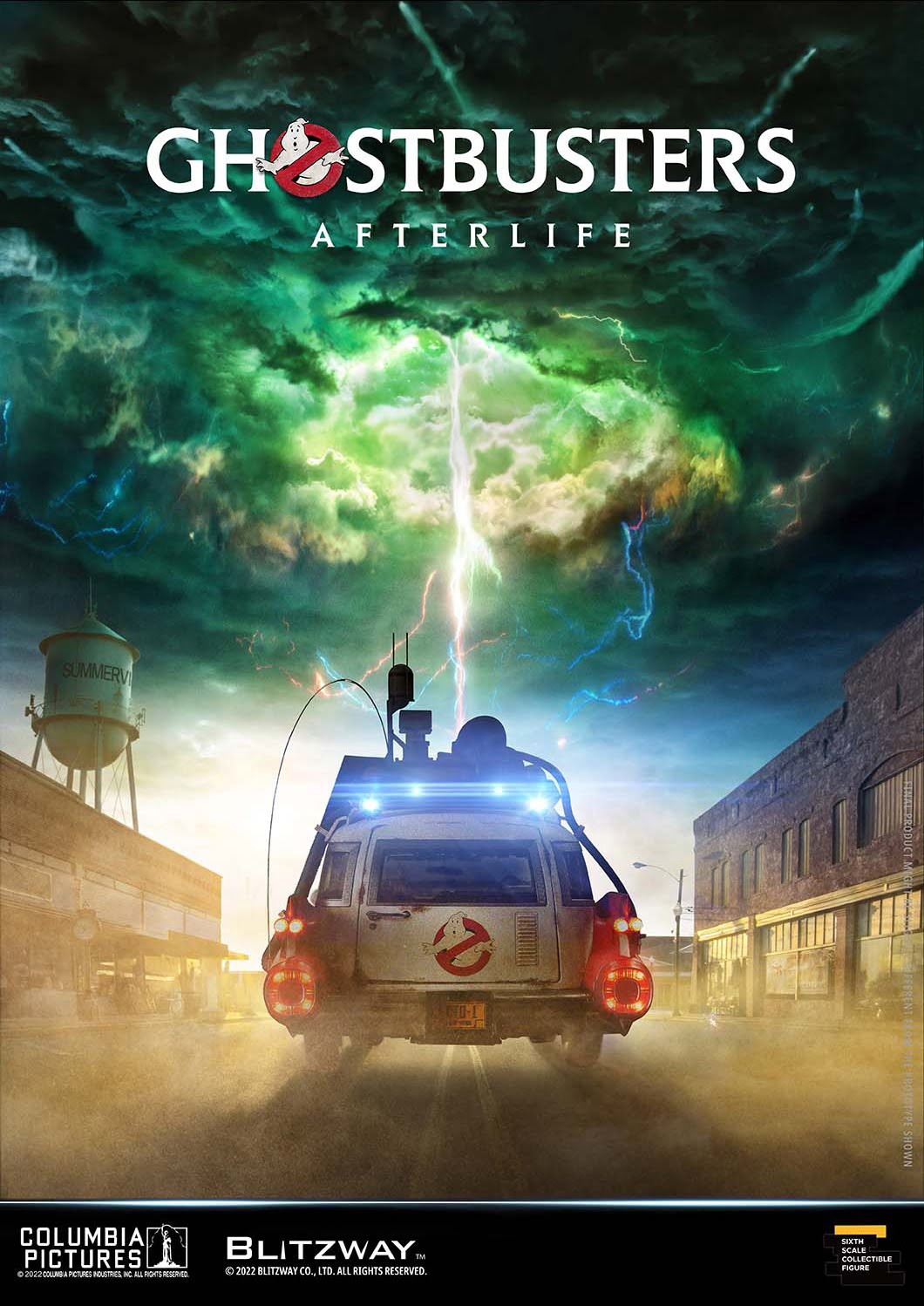 Blitzway New Product: 1/6 Ghostbusters: Afterlife 2022 Movie Version ECTO-1 Ghost Hunt