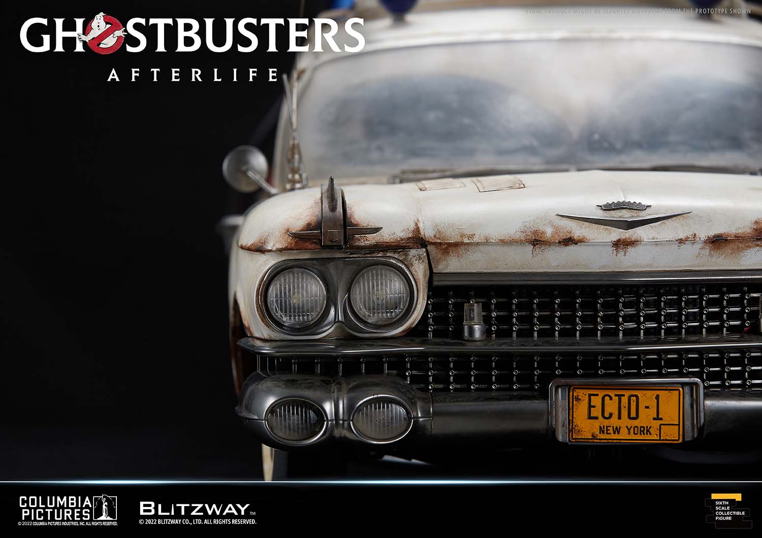 Blitzway New Product: 1/6 Ghostbusters: Afterlife 2022 Movie Version ECTO-1 Ghost Hunt - Image 23