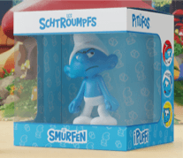 Blue Resin - Grouchy Smurf
