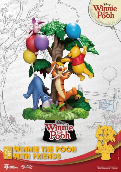 DISNEY TOY DIORAMA STAGE WINNIE THE POOH WITH FRIENDS - Beast Kingdom - Image 2
