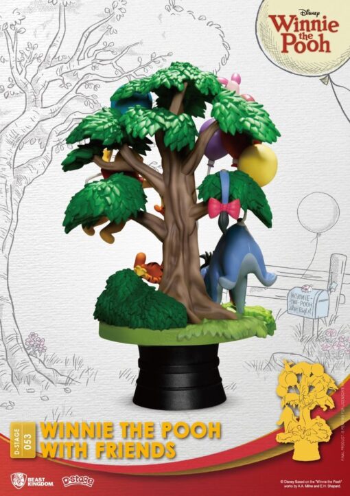DISNEY TOY DIORAMA STAGE WINNIE THE POOH WITH FRIENDS - Beast Kingdom - Image 6