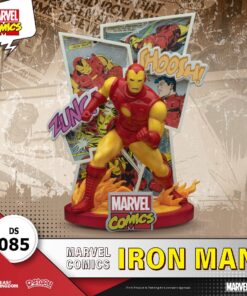 Beast Kingdom DS-085 Marvel Comics Iron Man Diorama Stage D-Stage Figure Statue - Image 9