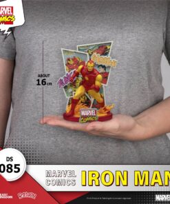 Alternative view of Beast Kingdom DS-085 Marvel Comics Iron Man Diorama Stage D-Stage Figure Statue