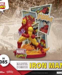 Beast Kingdom DS-085 Marvel Comics Iron Man Diorama Stage D-Stage Figure Statue - Image 12