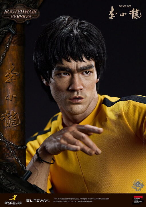 Bruce Lee: Tribute 50th Anniversary (Rooted Hair Ver.) 1/4 Superb Scale Limited Edition Statue - Image 9