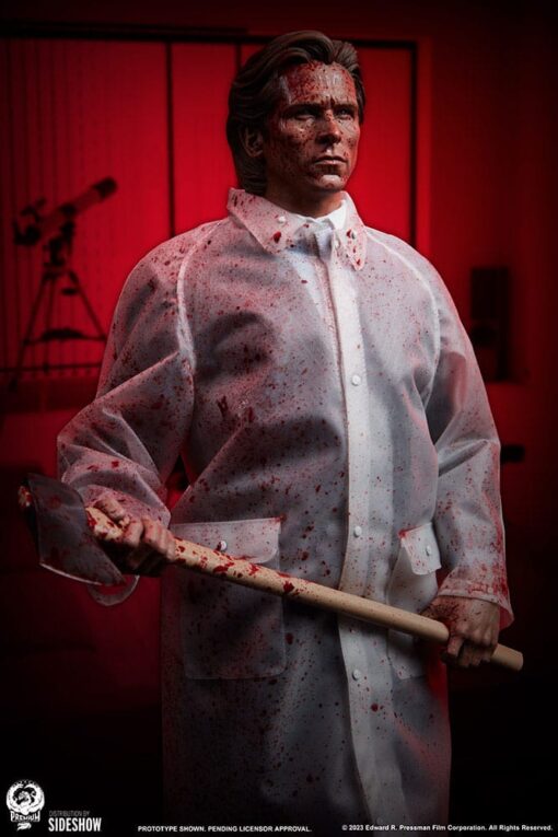 PATRICK BATEMAN BLOODY VERSION AMERICAN PSYCHO 1/4 STATUE BY PCS - Image 6